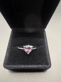 2ct Mystic Topaz Sterling Silver Fine Band Ring – Size 7 (N½)