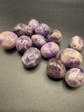 Chevron Amethyst Tumble – 15 to 24gm