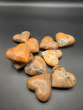 Brazilian Zebradorite Polished Love Heart – 26gm