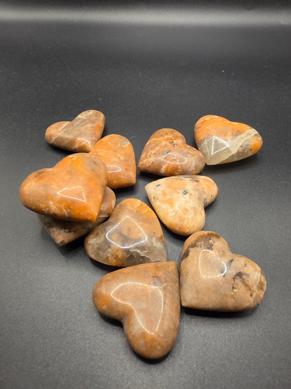 Brazilian Zebradorite Polished Love Heart – 26gm