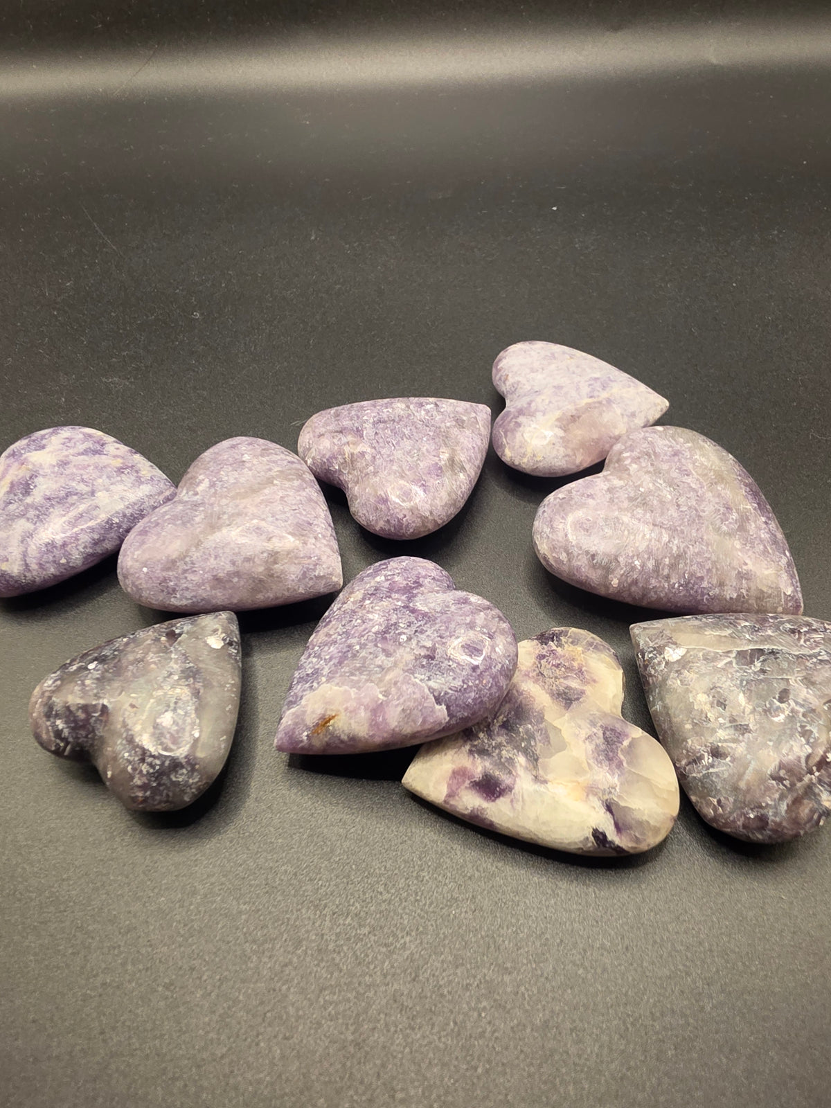 Brazilian Amethyst Polished Love Heart – 28gm