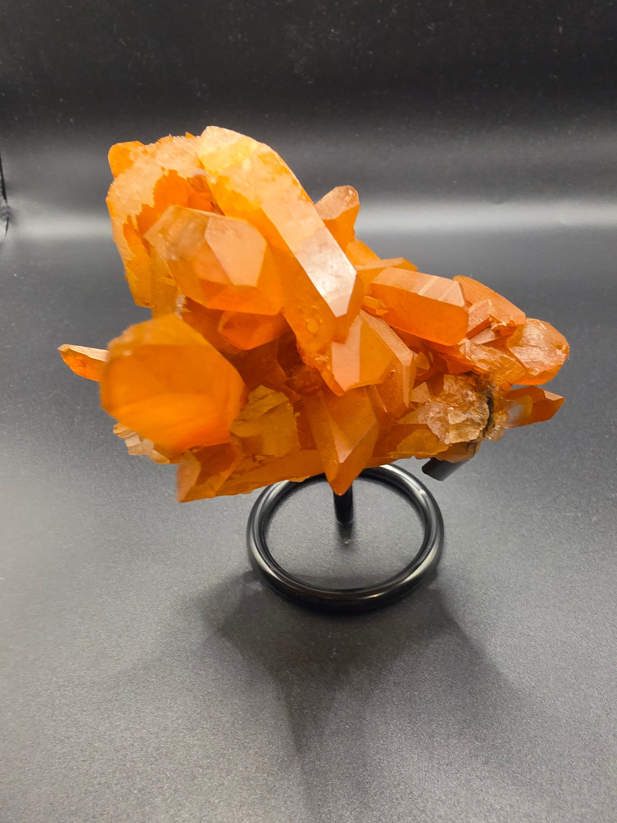 Brazilian Ferruginous Quartz Natural Crystal Formation – 246g