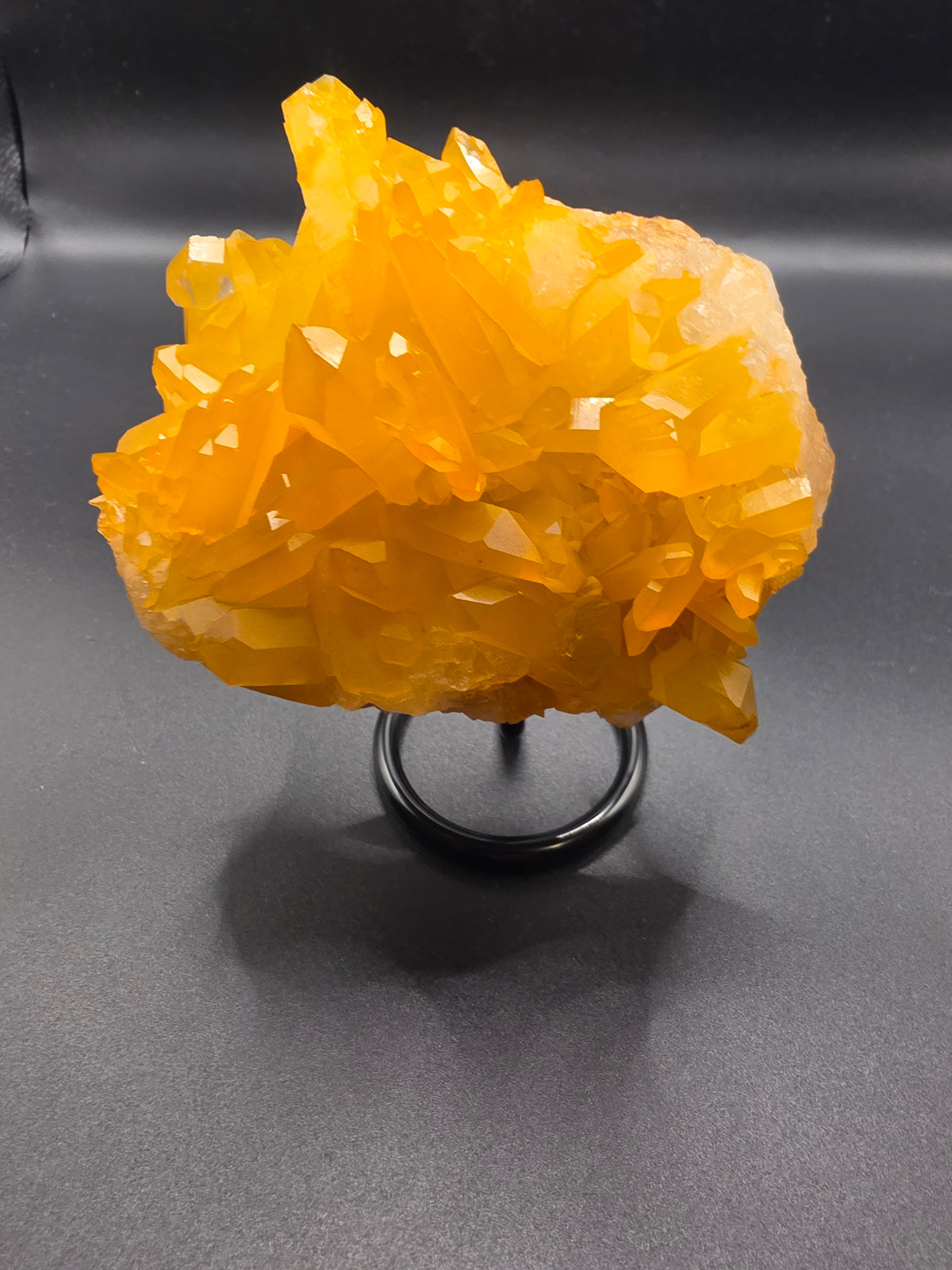 Brazilian Ferruginous Quartz Natural Crystal Formation – 350g
