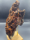 Crocoite with Mimetite, Wulfenite and Limonite Host – Fluorescent