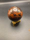 Mahogany Obsidian Sphere