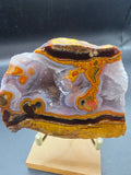 Agate and Rhyolite Polished Piece 292g