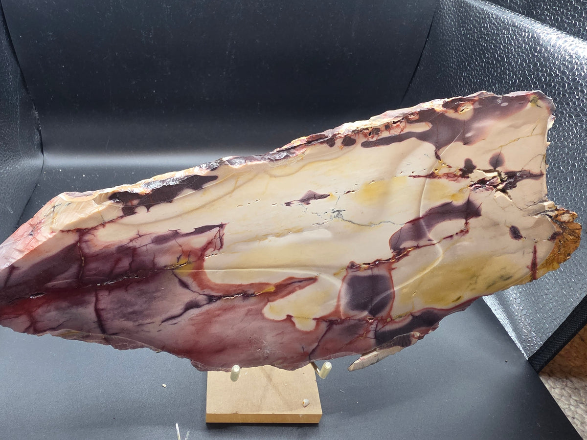 Mookaite Polished Slice 1kg — Large 50cm