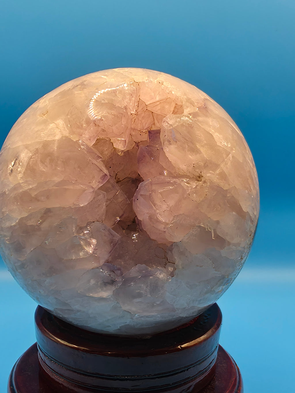 Amethyst Cluster Sphere – 10cm