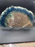 Fluorite in Matrix Polished Slice