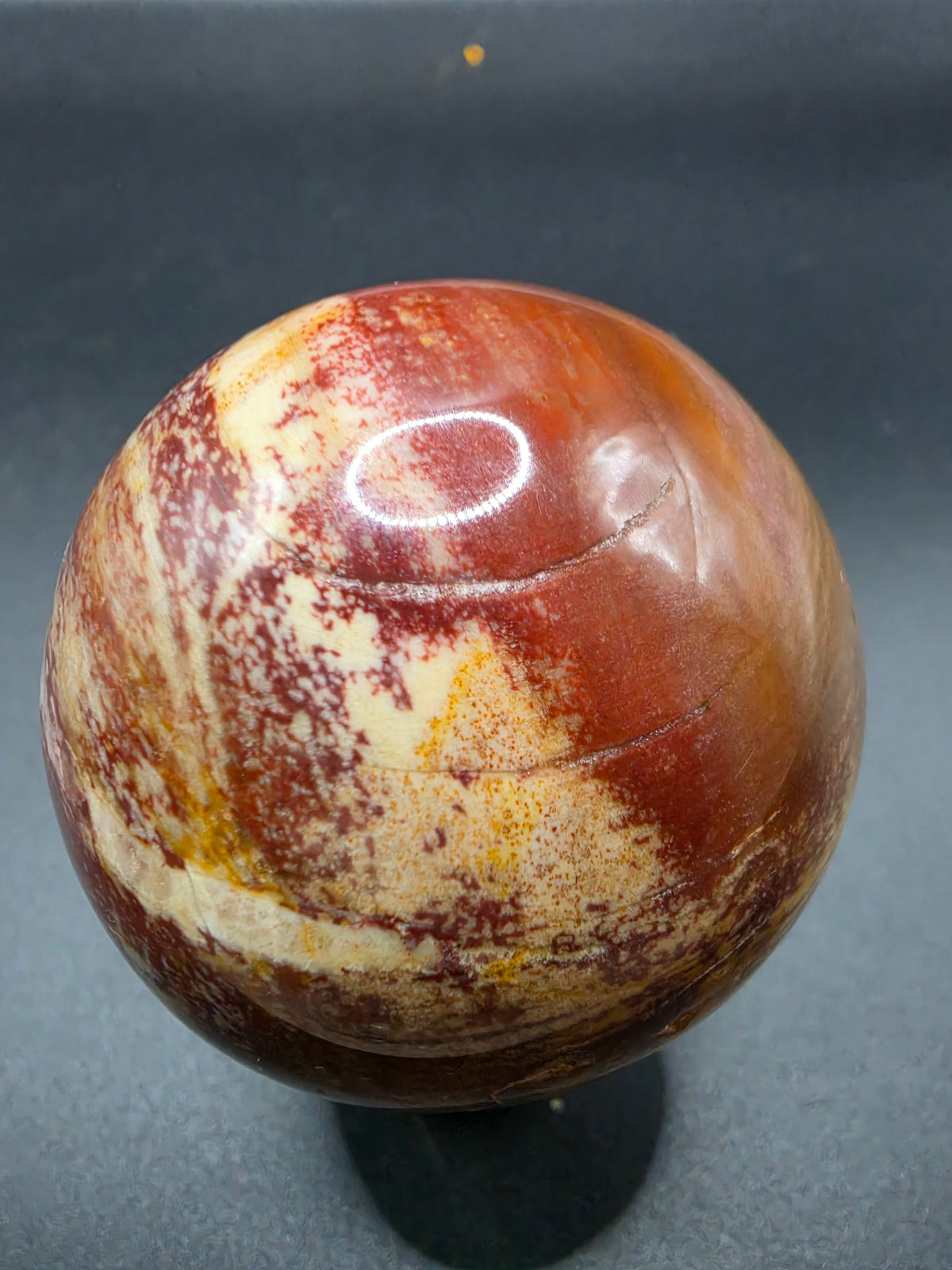 Convoluted Jasper Sphere 6cm