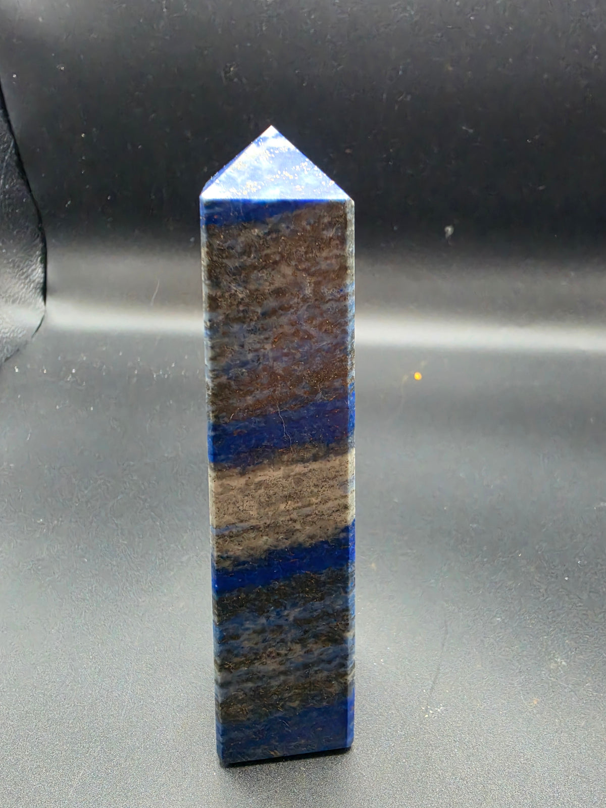 Polished Lapis Lazuli Point 14cm