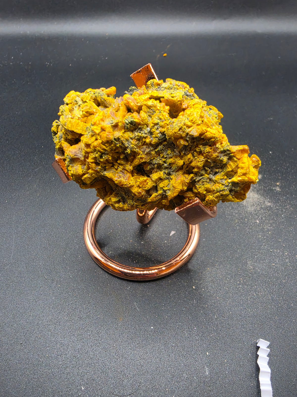 Orpiment Specimen 80g — Gold Bar Mine, Nevada USA