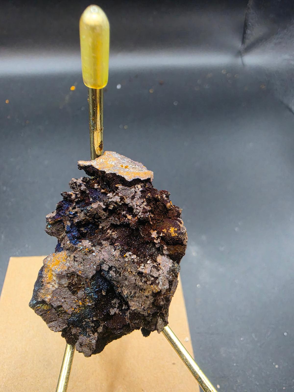 Chalcopyrite, Limonite and Bornite 39g