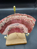 Polished Rhodochrosite Slice