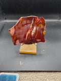 Mookaite Polished Slice 280g — 15cm x 15cm