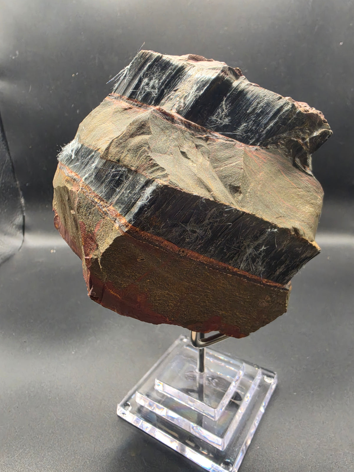 Blue Tiger's Eye – Marra Mamba, Pilbara WA | 1.5kg Specimen