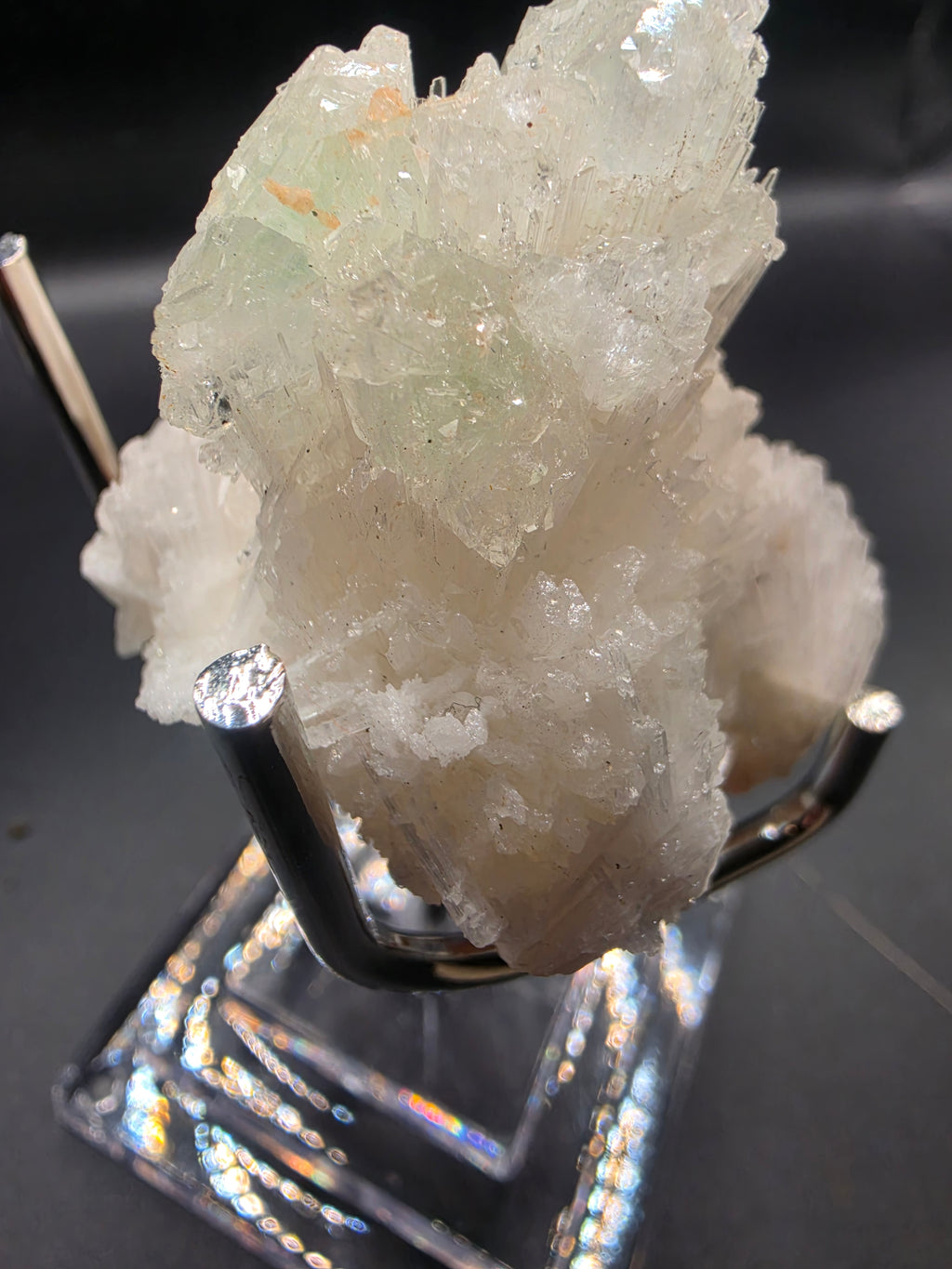 Scolecite with Fluorapophylite – Nashik Quarry, Maharashtra India | 150g