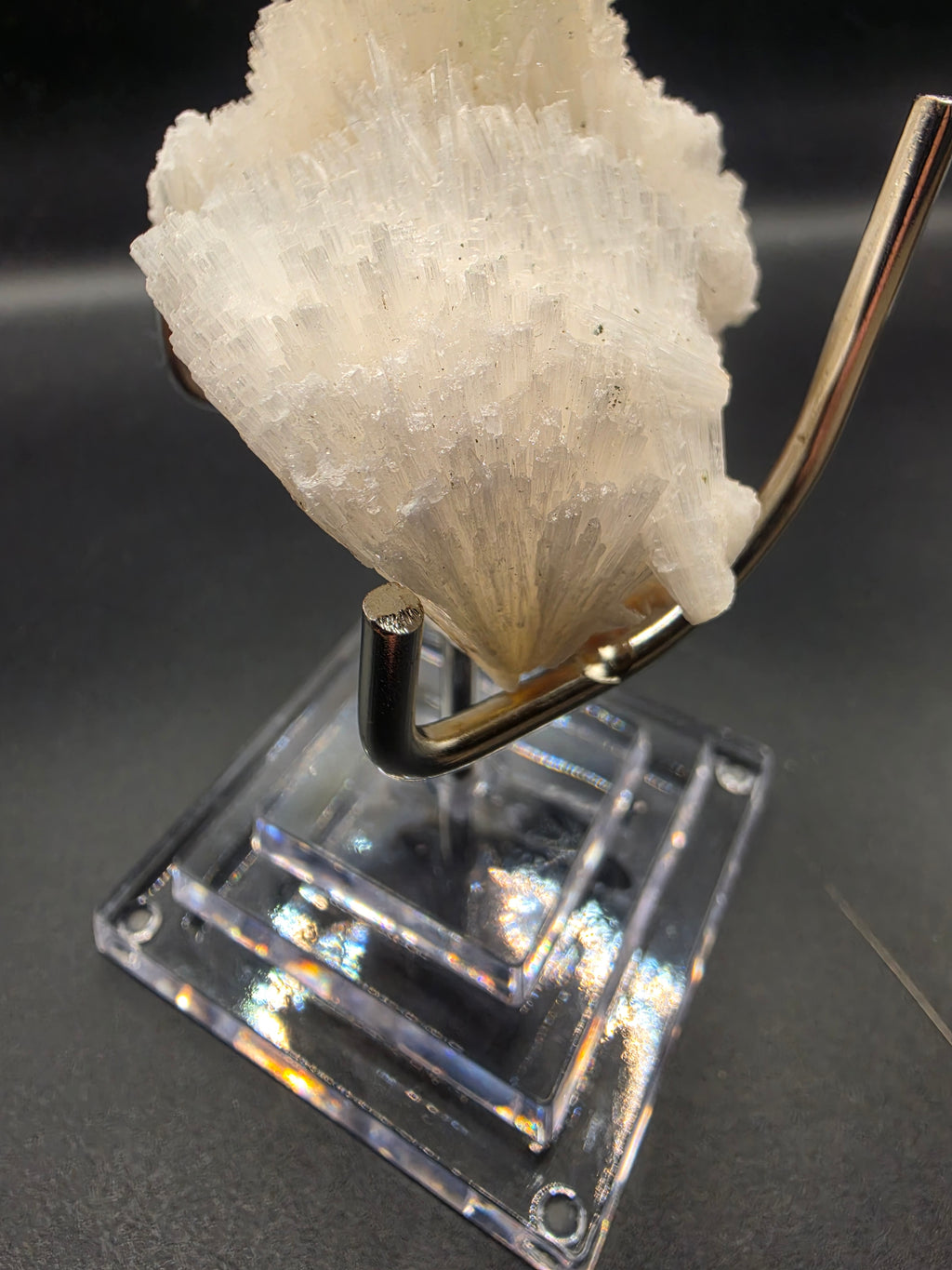 Scolecite with Fluorapophylite – Nashik Quarry, Maharashtra India | 150g
