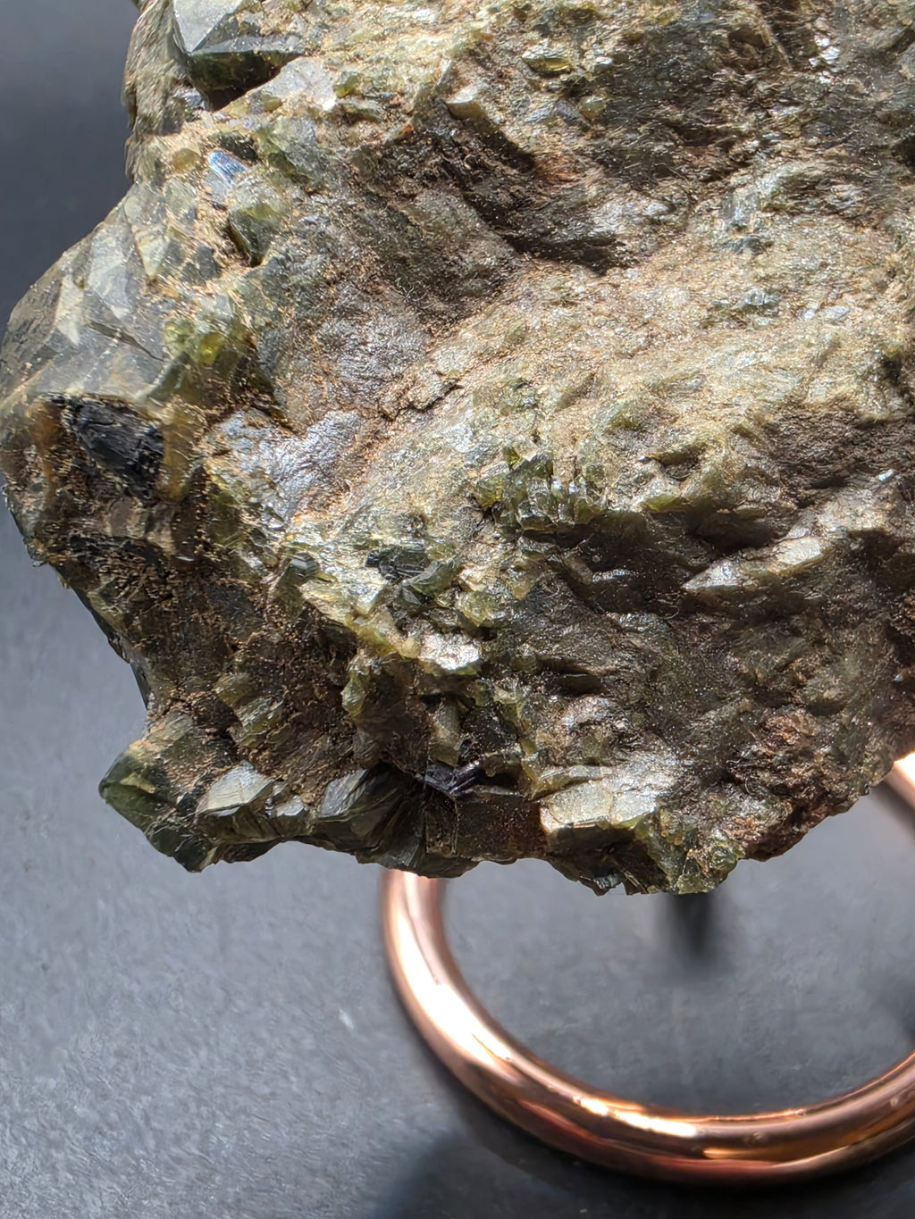 Hedenbergite with Galena & Unakite Host – Broken Hill, NSW | 520g
