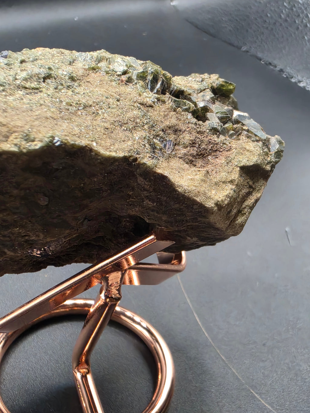 Hedenbergite with Galena & Unakite Host – Broken Hill, NSW | 520g