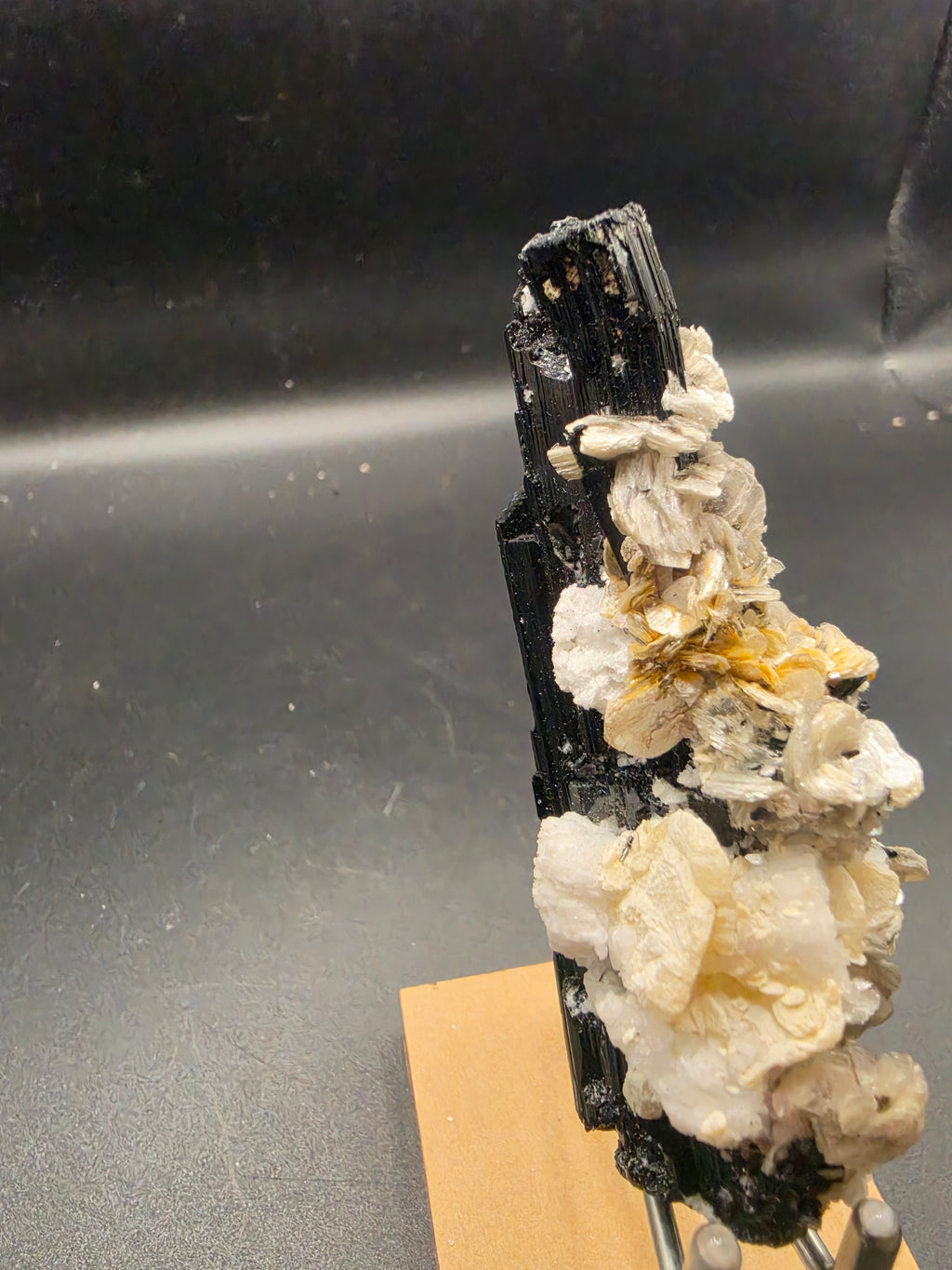 66g Black Tourmaline, Elbaite & Muscovite – Pakistan