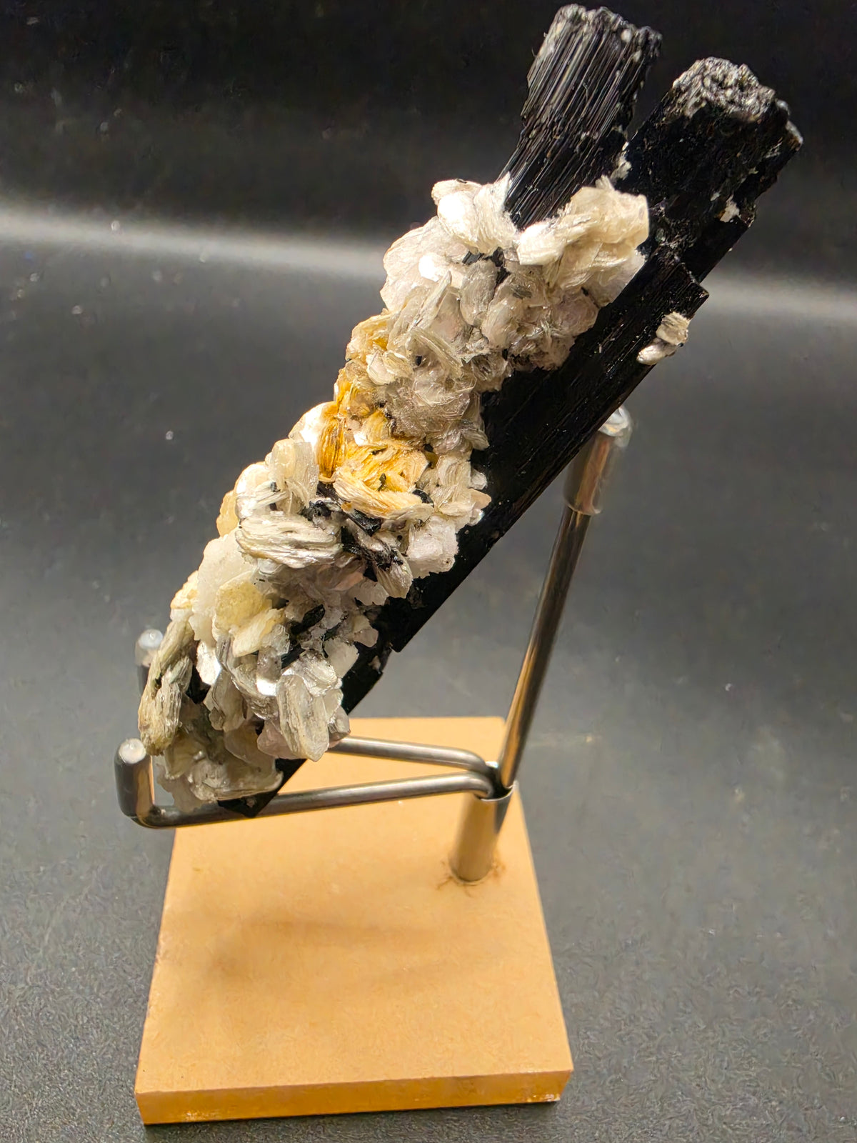 66g Black Tourmaline, Elbaite & Muscovite – Pakistan