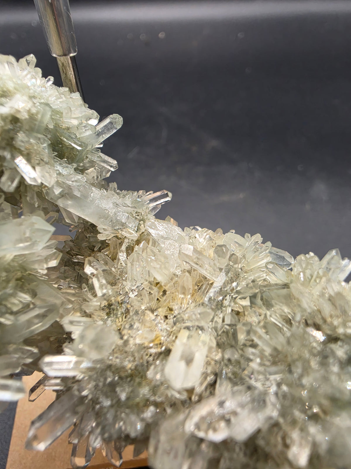 66g Prehnite on Chlorite Quartz – Baluchistan, Pakistan