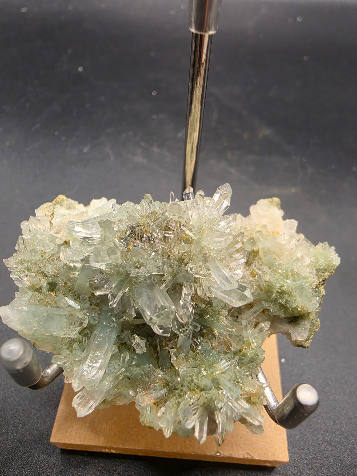 35g Prehnite on Chlorite Quartz – Baluchistan, Pakistan