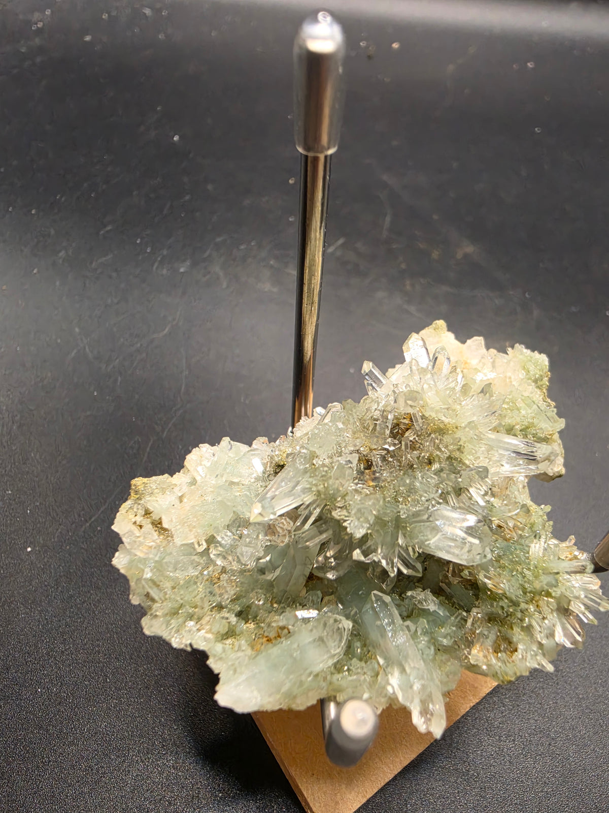 35g Prehnite on Chlorite Quartz – Baluchistan, Pakistan