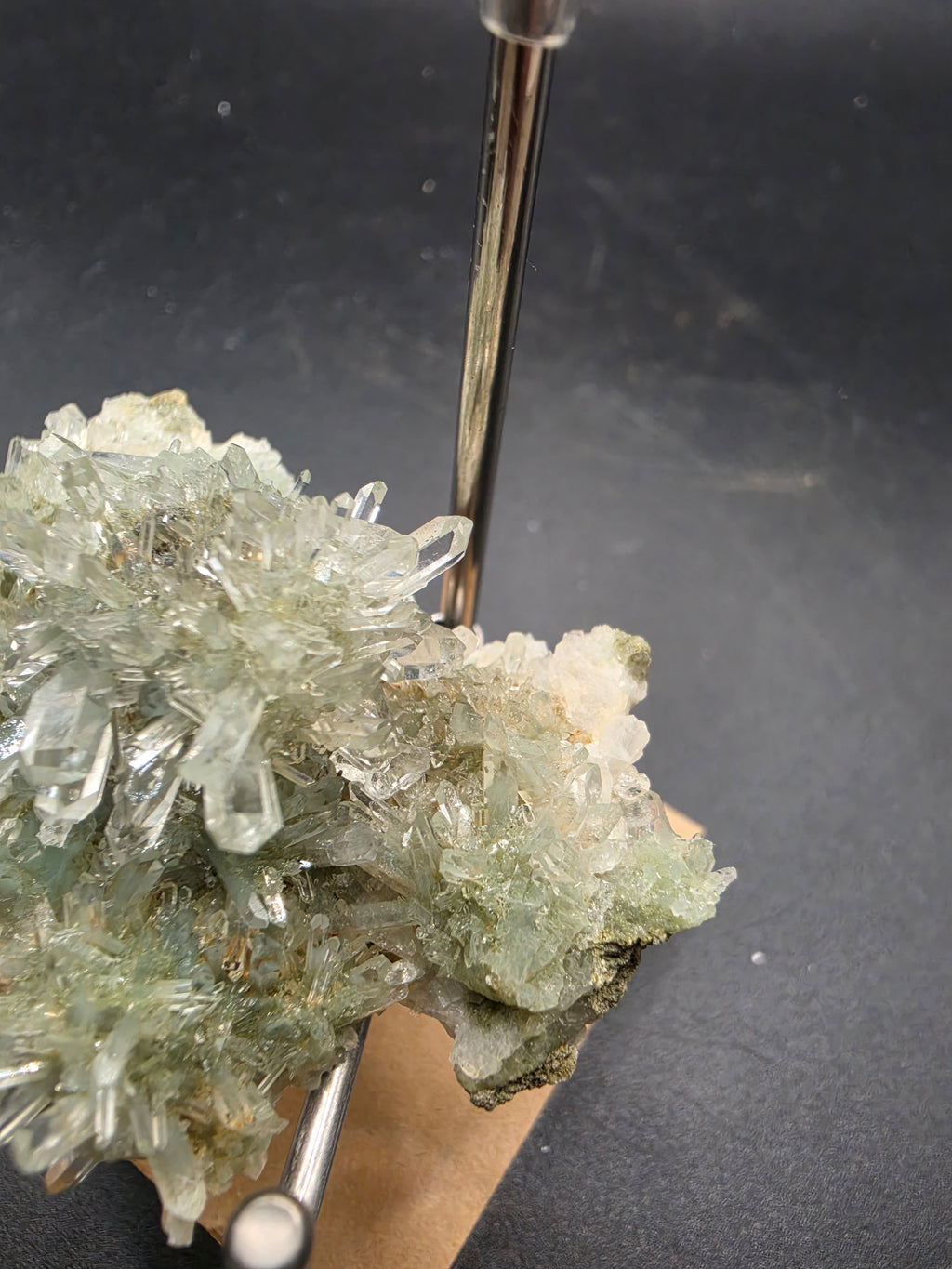 35g Prehnite on Chlorite Quartz – Baluchistan, Pakistan