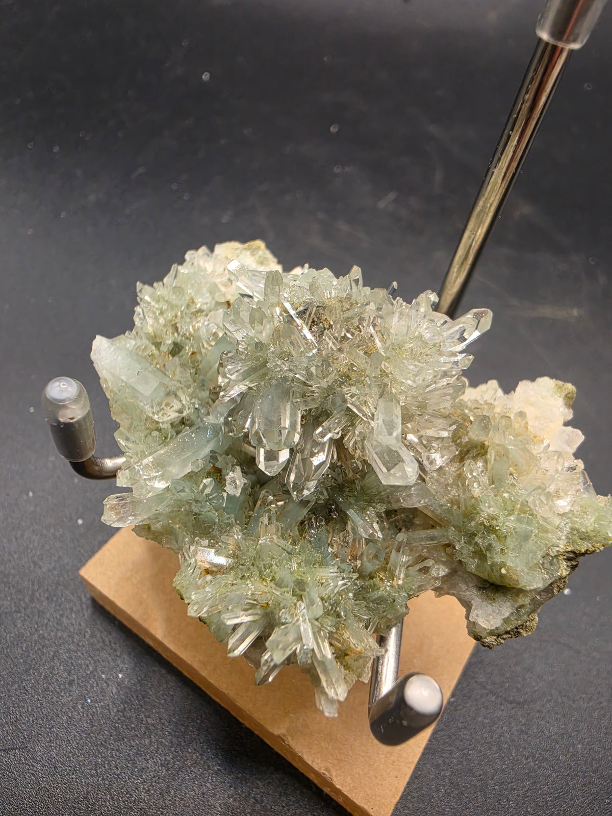 35g Prehnite on Chlorite Quartz – Baluchistan, Pakistan