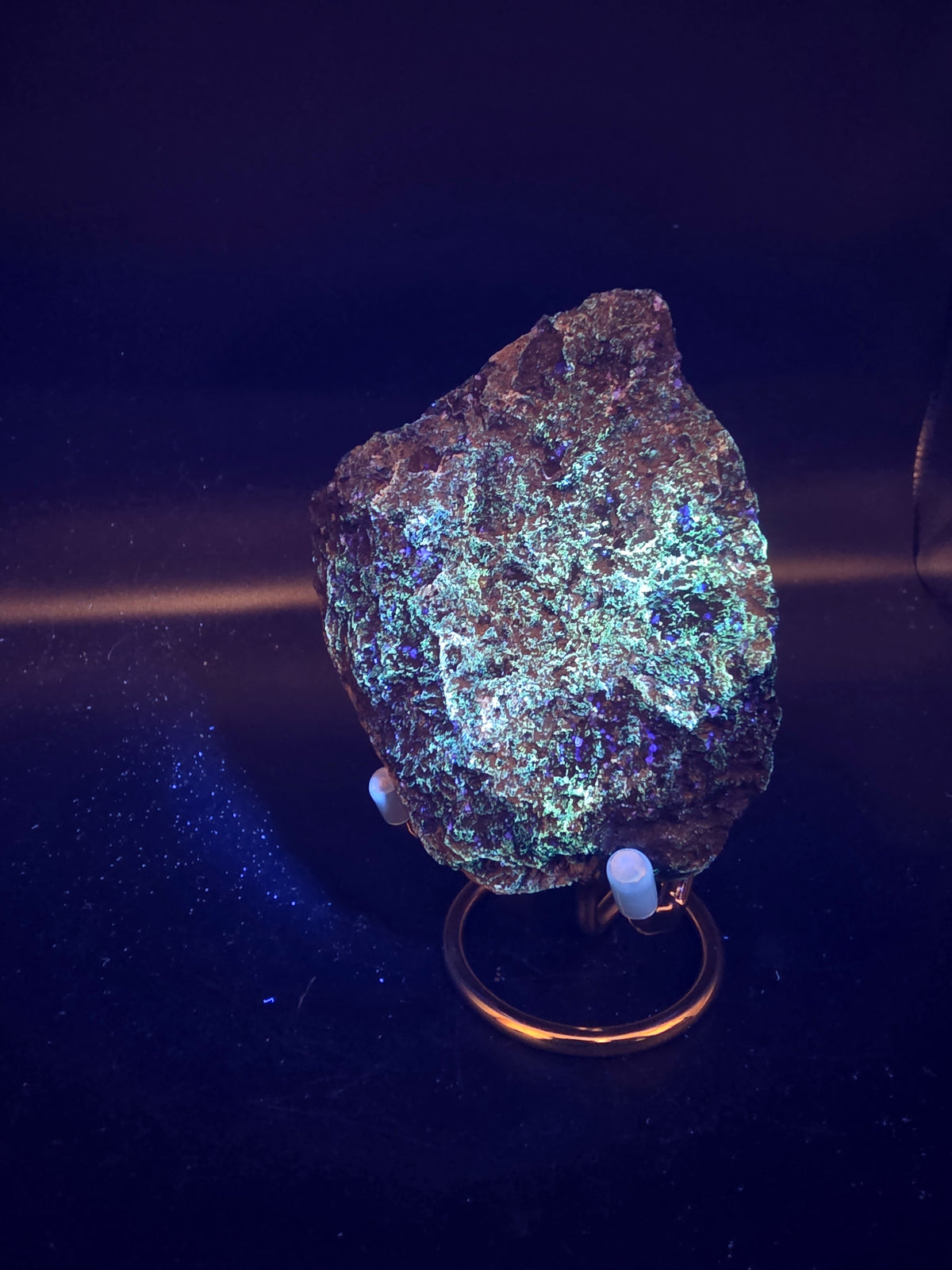 Fluorite, Chlorophane, Willemite and Calcite from Sussex County, New Jersey