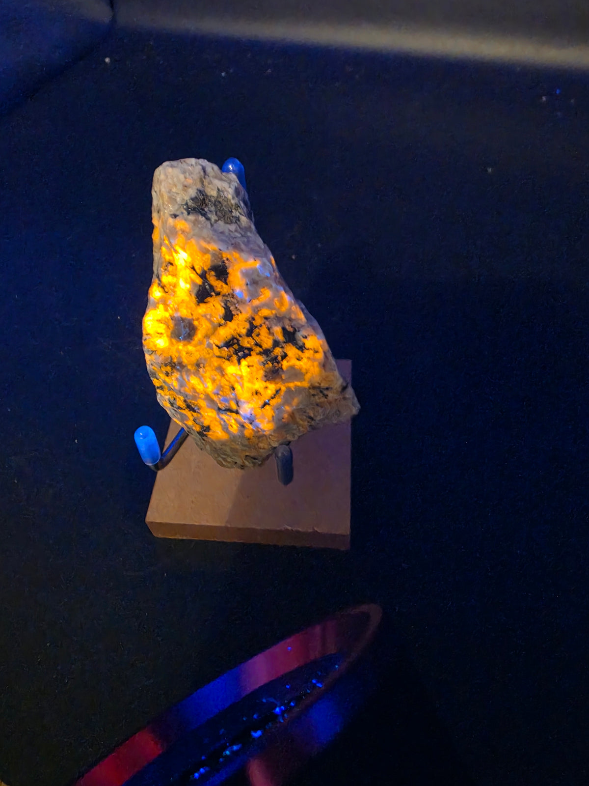 Sodalite with Calcite from Mont Saint Hilaire, Canada, 370 ct