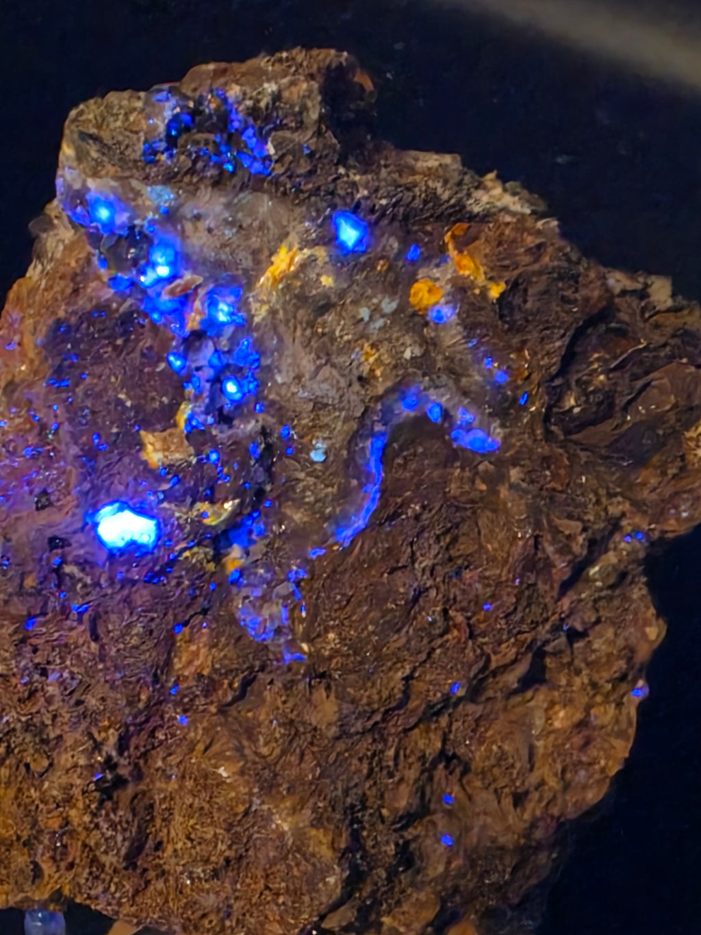 Fluorite and Calcite Specimen from Red Cloud, Arizona
