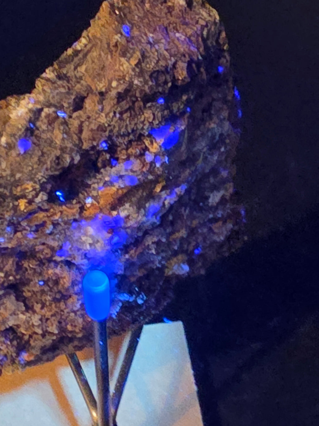Fluorite and Calcite Specimen from Red Cloud, Arizona