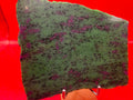 Polished Ruby in Zoisite Slab
