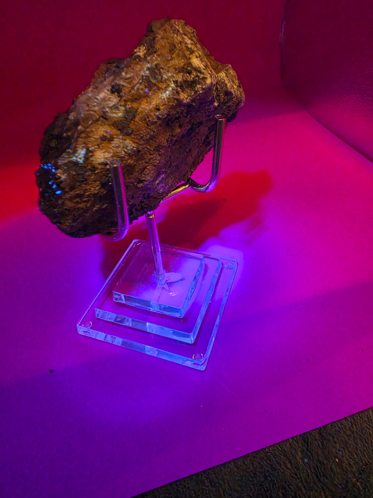 Authentic Fluorescent Willemite Calcite from Franklin, New Jersey, 300 g