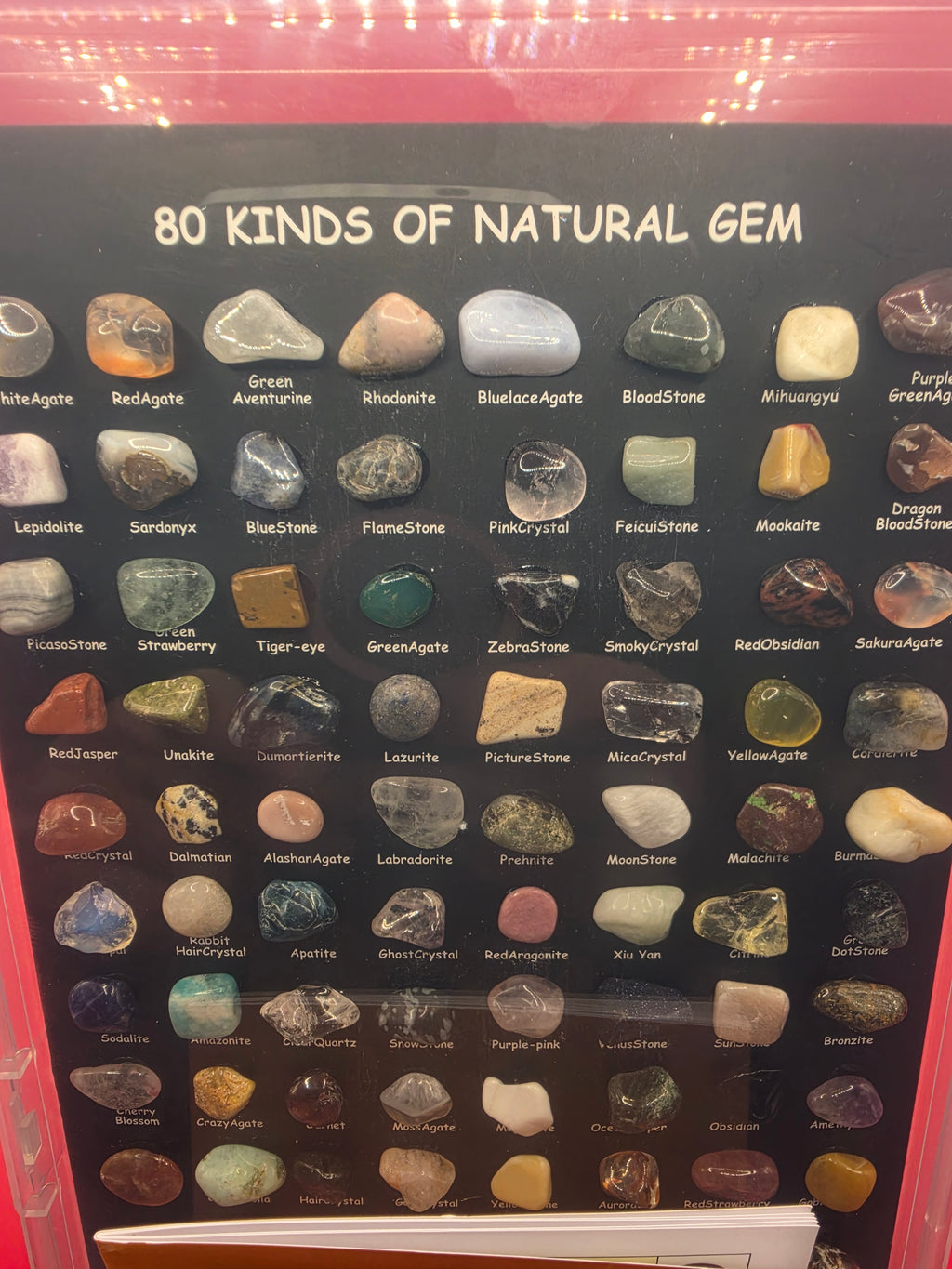 Minerals from Around the World – 80 Mineral Samples