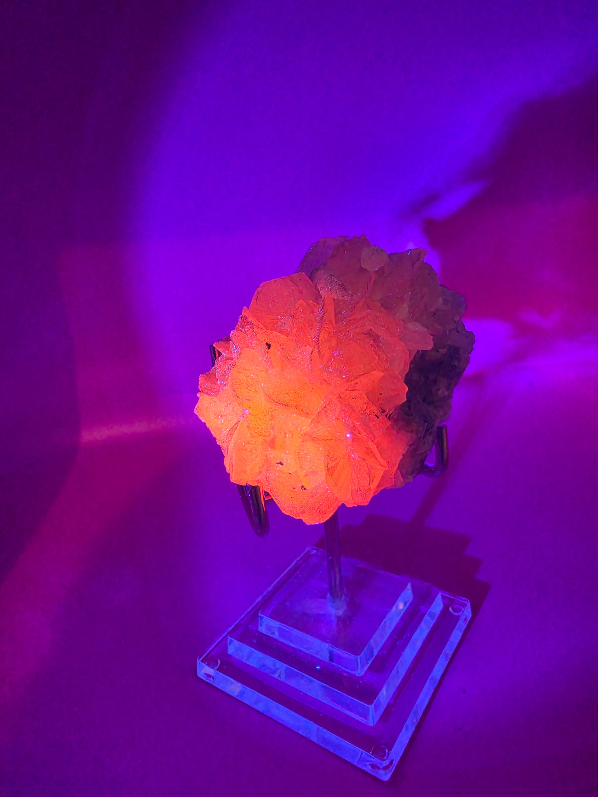 Flowered Calcite Crystal Specimen – 400g