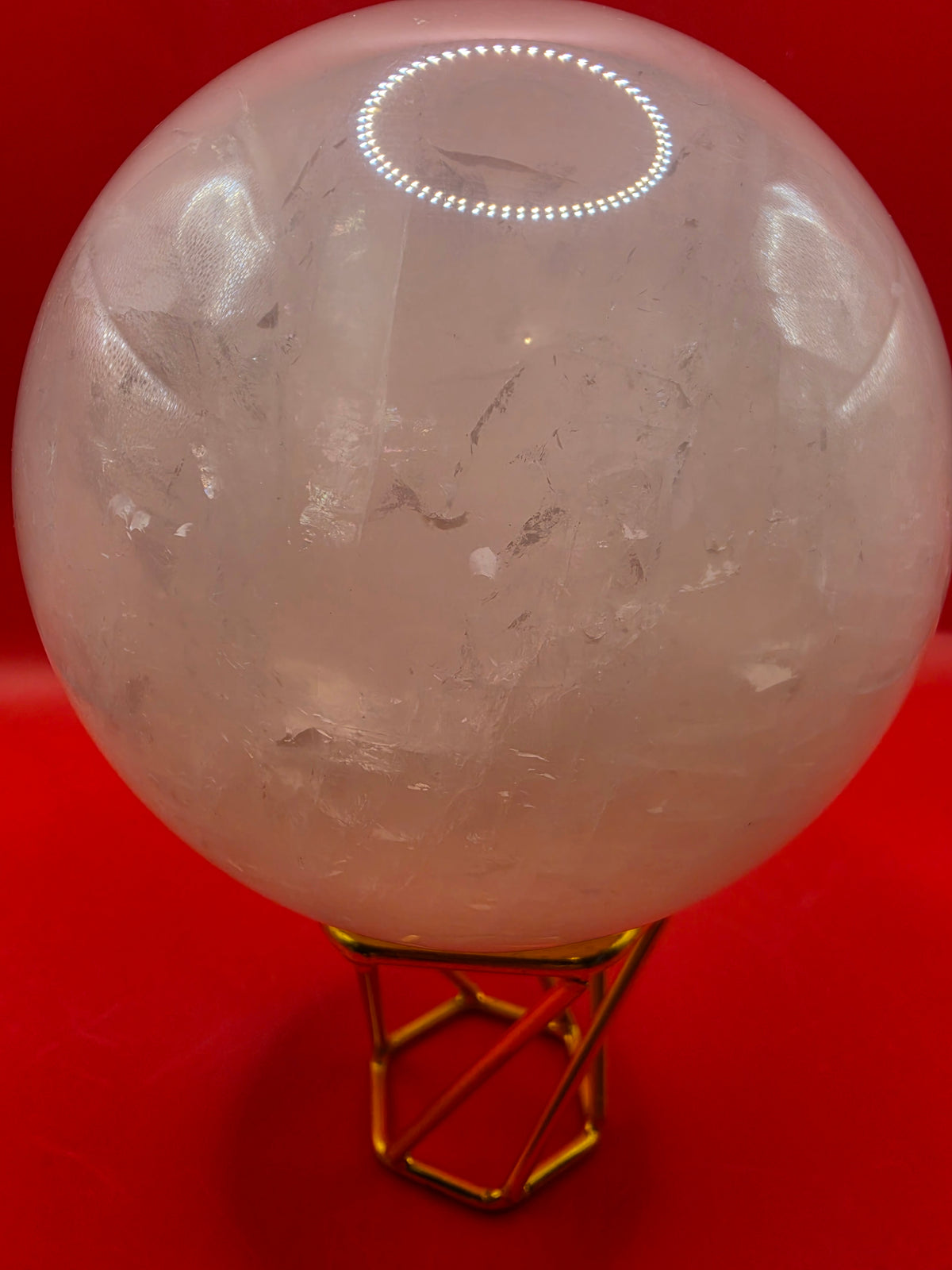 Rose Quartz Sphere – 12cm