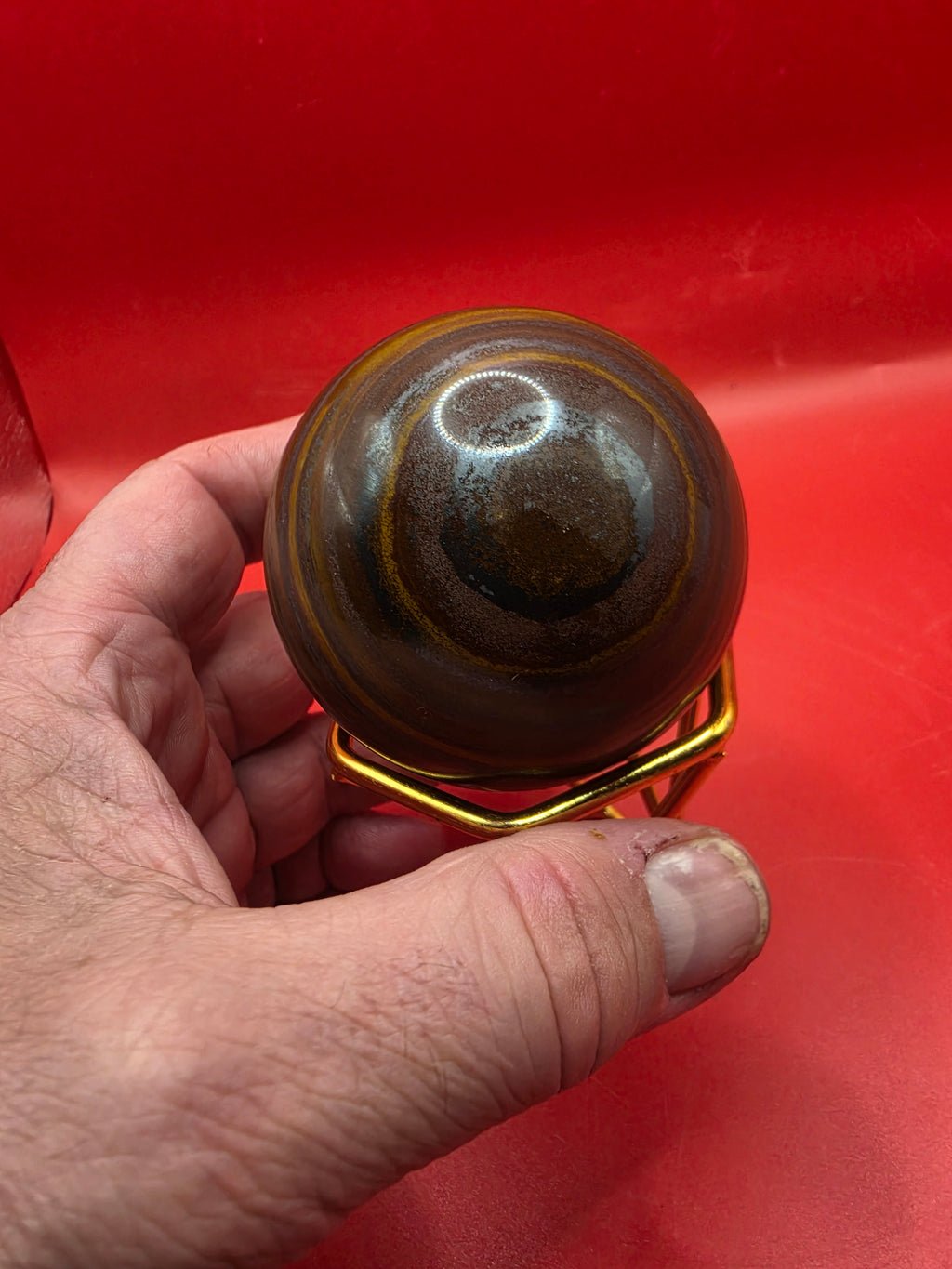 Tiger's Iron Sphere – 7cm