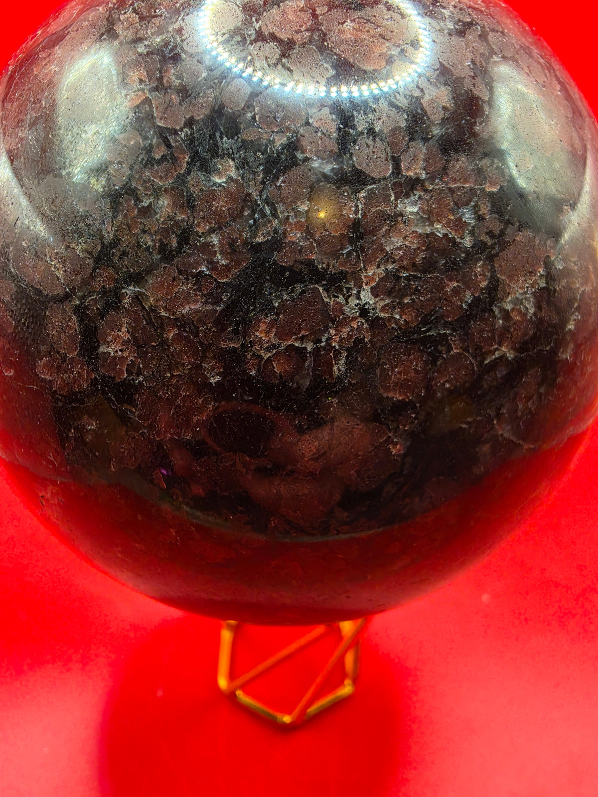 Amazing Eudialyte Sphere – 12cm